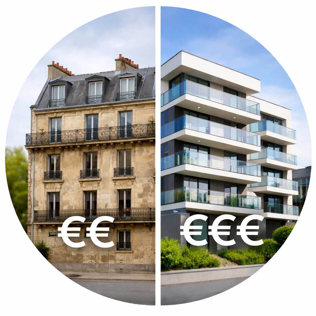 ANCIEN VS NEUF